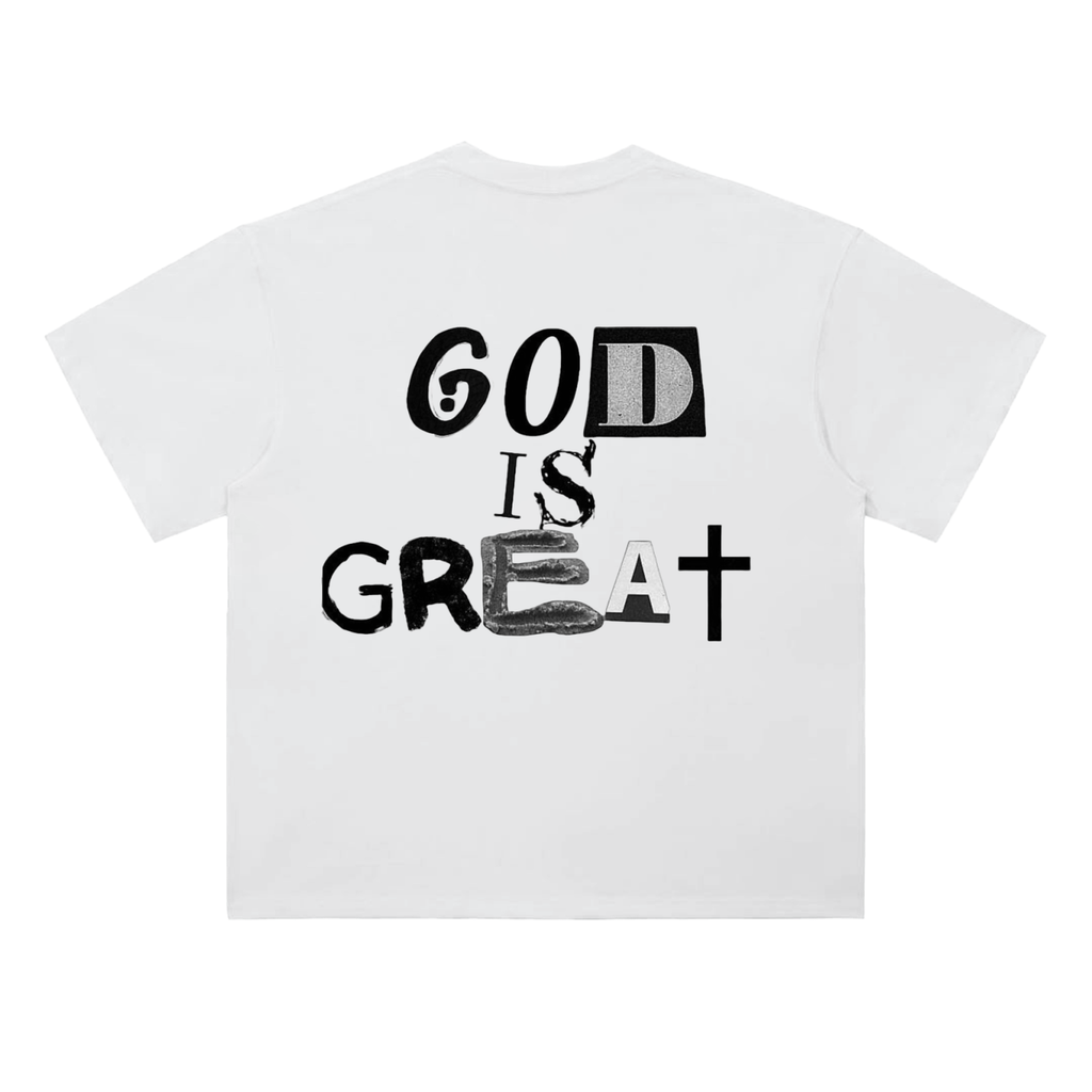 Heavyweight Drop Shoulder Cotton T-Shirt