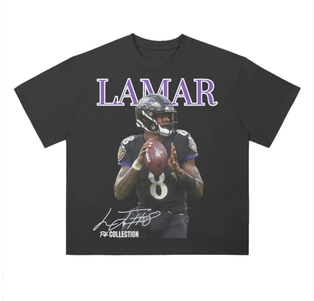 Lamar Jackson Script Tee