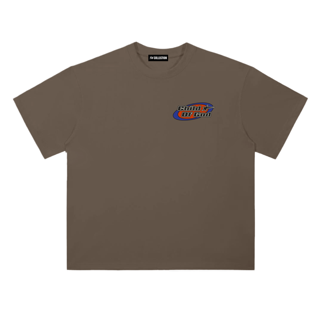 Heavyweight Drop Shoulder Cotton T-Shirt