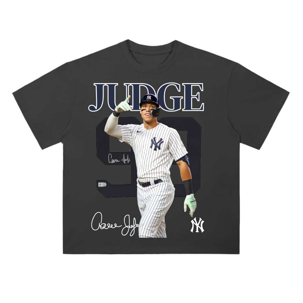 Heavyweight Drop Shoulder Cotton T-Shirt