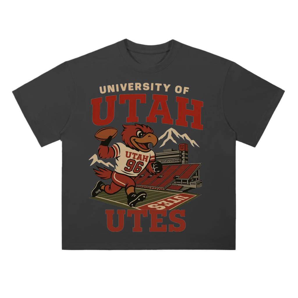 Heavyweight Drop Shoulder Cotton T-Shirt