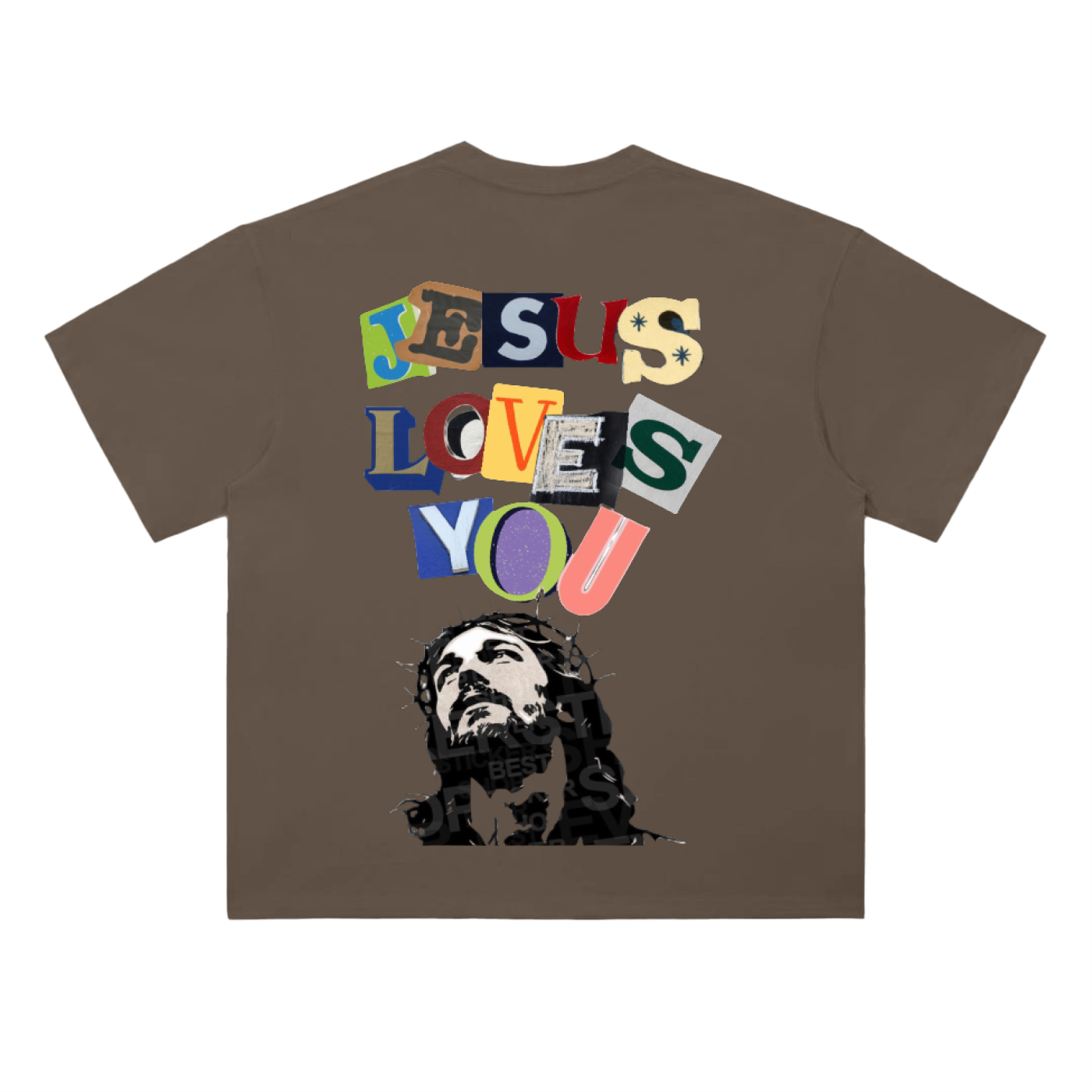 Heavyweight Drop Shoulder Cotton T-Shirt