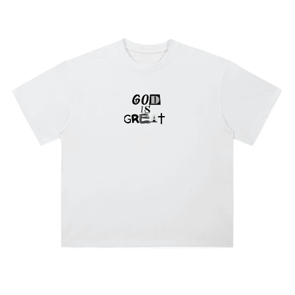 Heavyweight Drop Shoulder Cotton T-Shirt