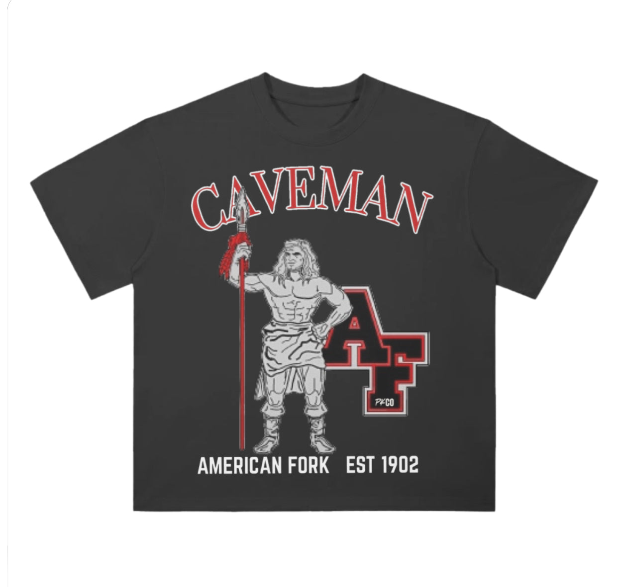 American Fork Caveman Tee