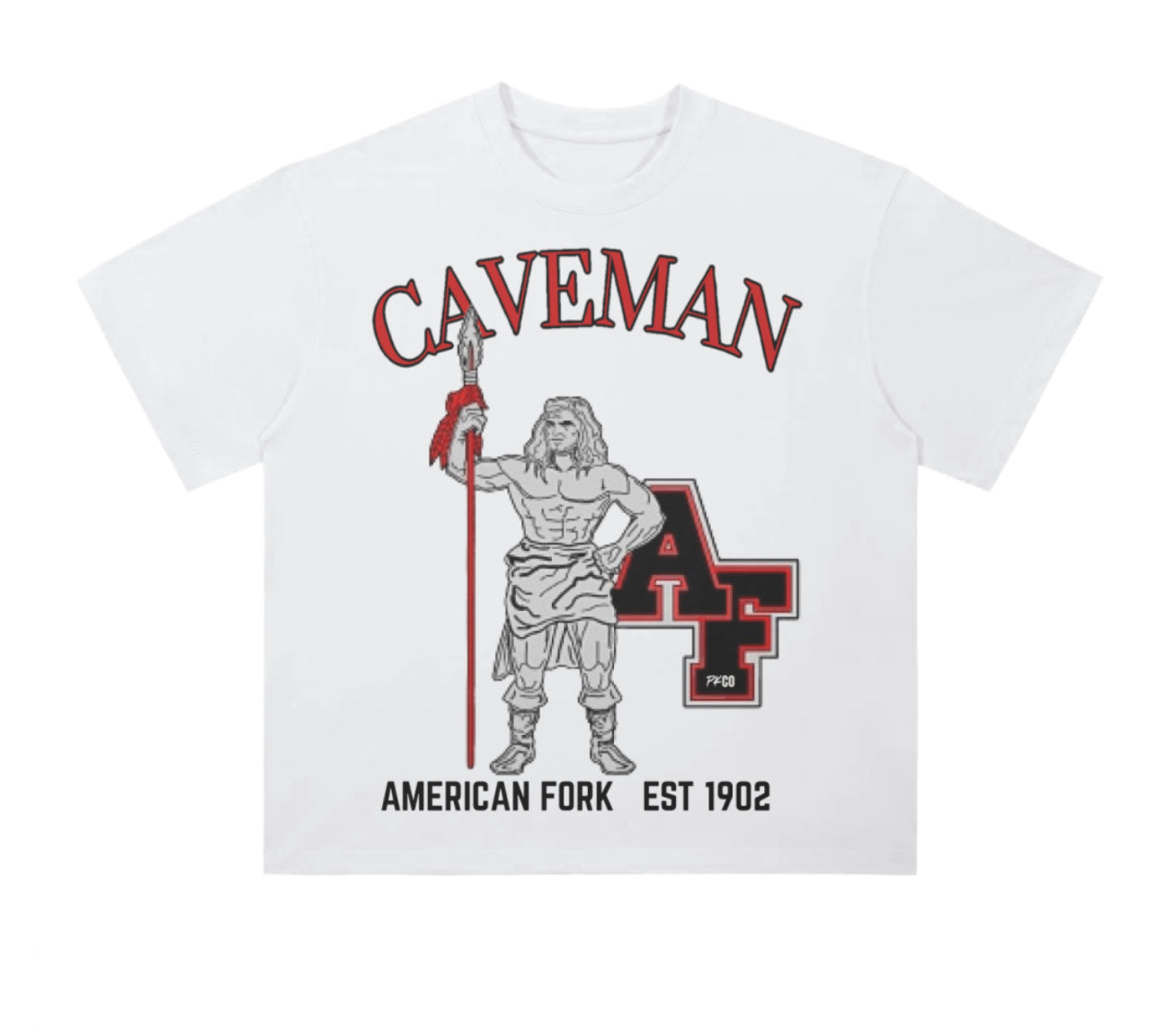 American Fork Caveman Tee