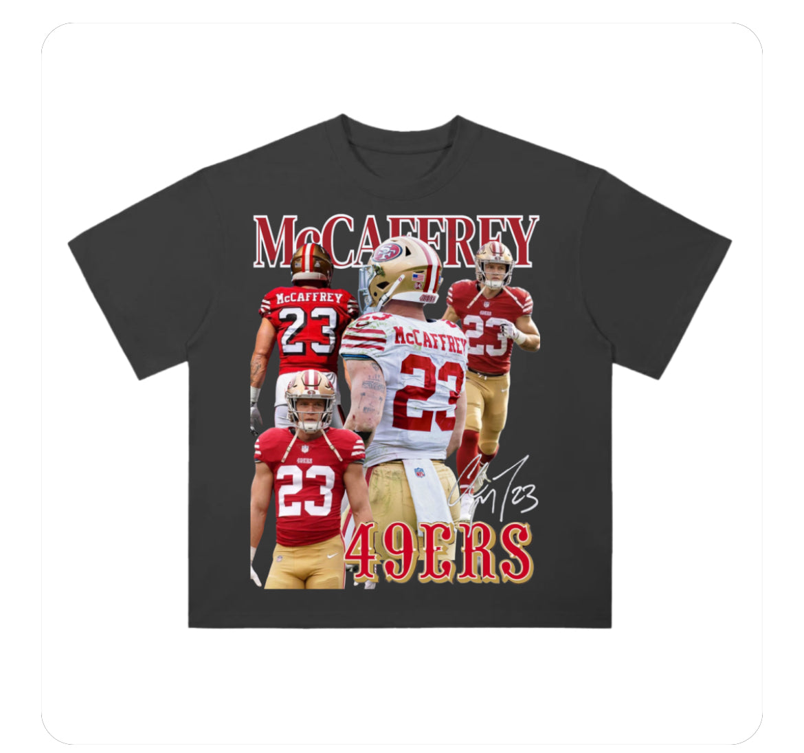 Christian McCaffery Graphic Tee