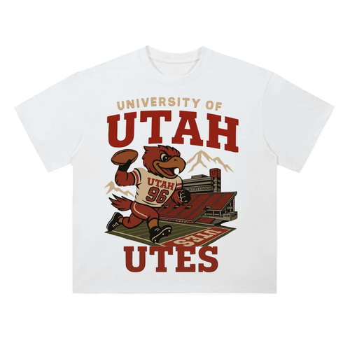 Heavyweight Drop Shoulder Cotton T-Shirt