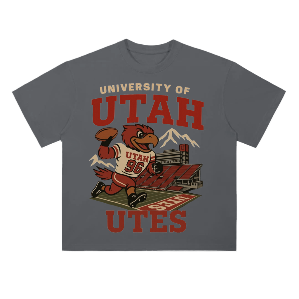 Heavyweight Drop Shoulder Cotton T-Shirt