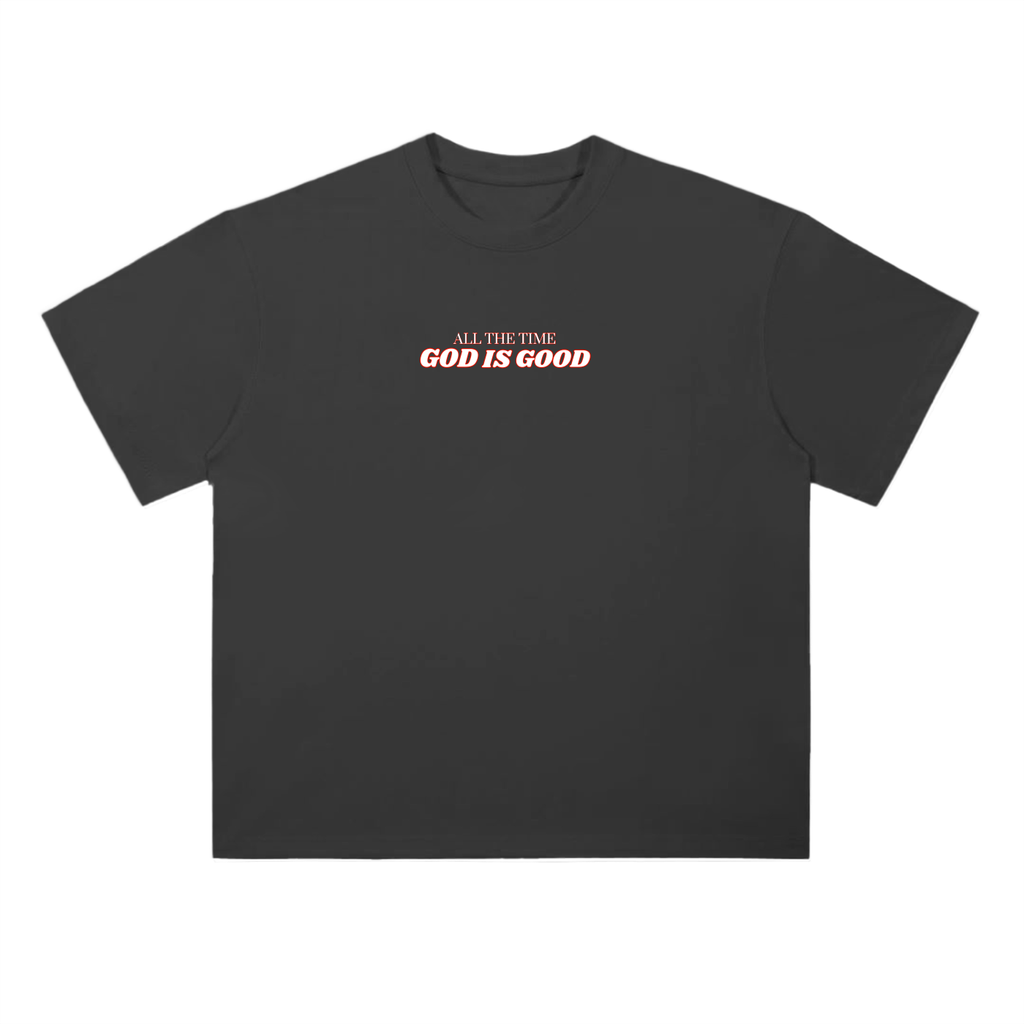 Heavyweight Drop Shoulder Cotton T-Shirt