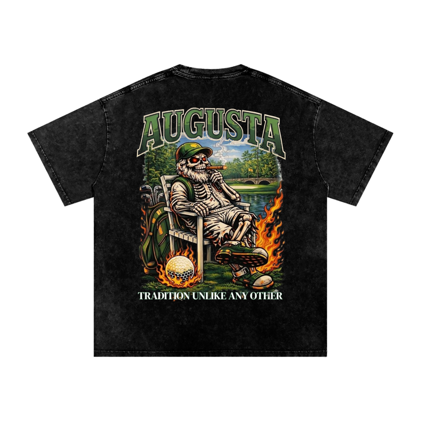 AUGUSTA GNOME TEE - ACID WASH