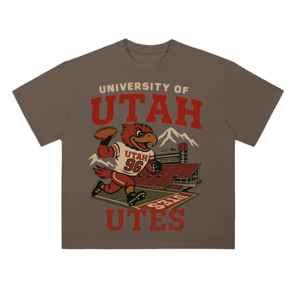 Heavyweight Drop Shoulder Cotton T-Shirt