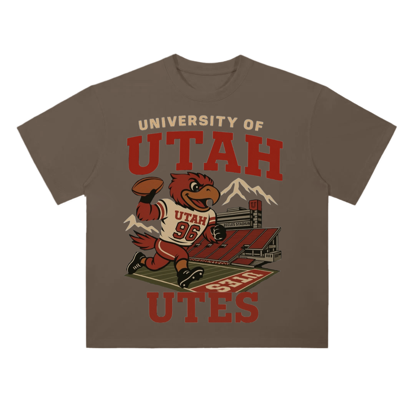 Heavyweight Drop Shoulder Cotton T-Shirt