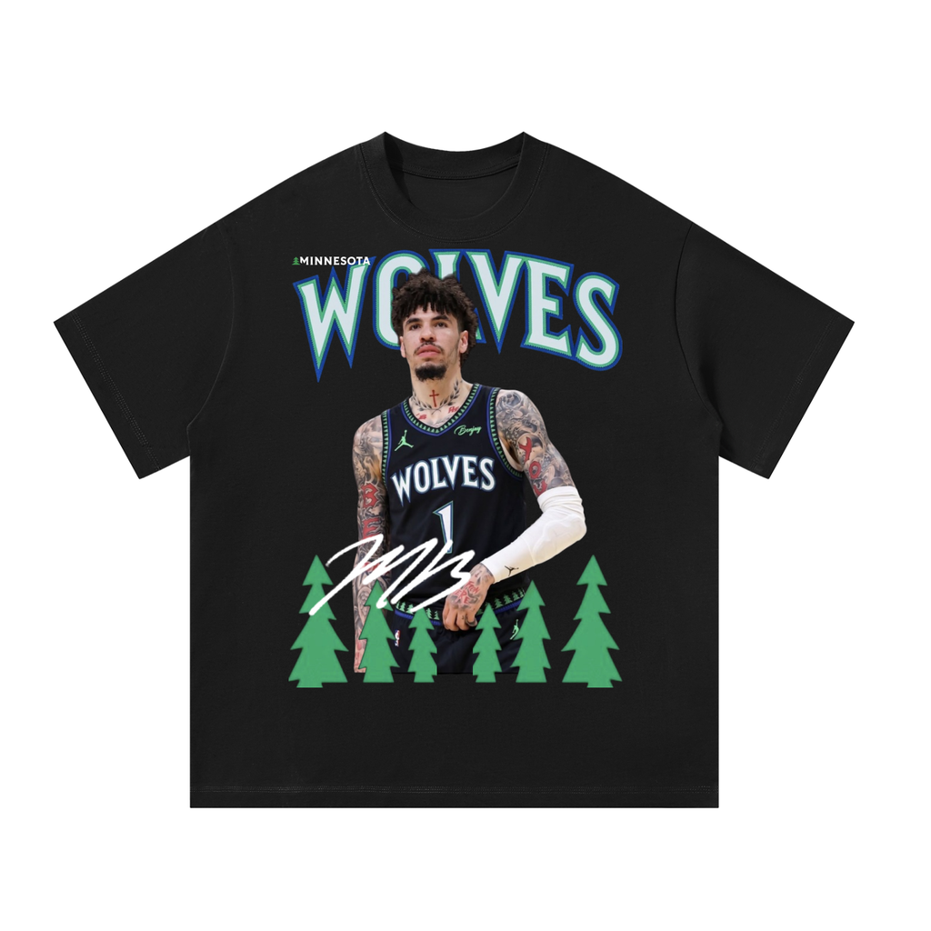 MELO BALL TIMBERWOLVES TEE