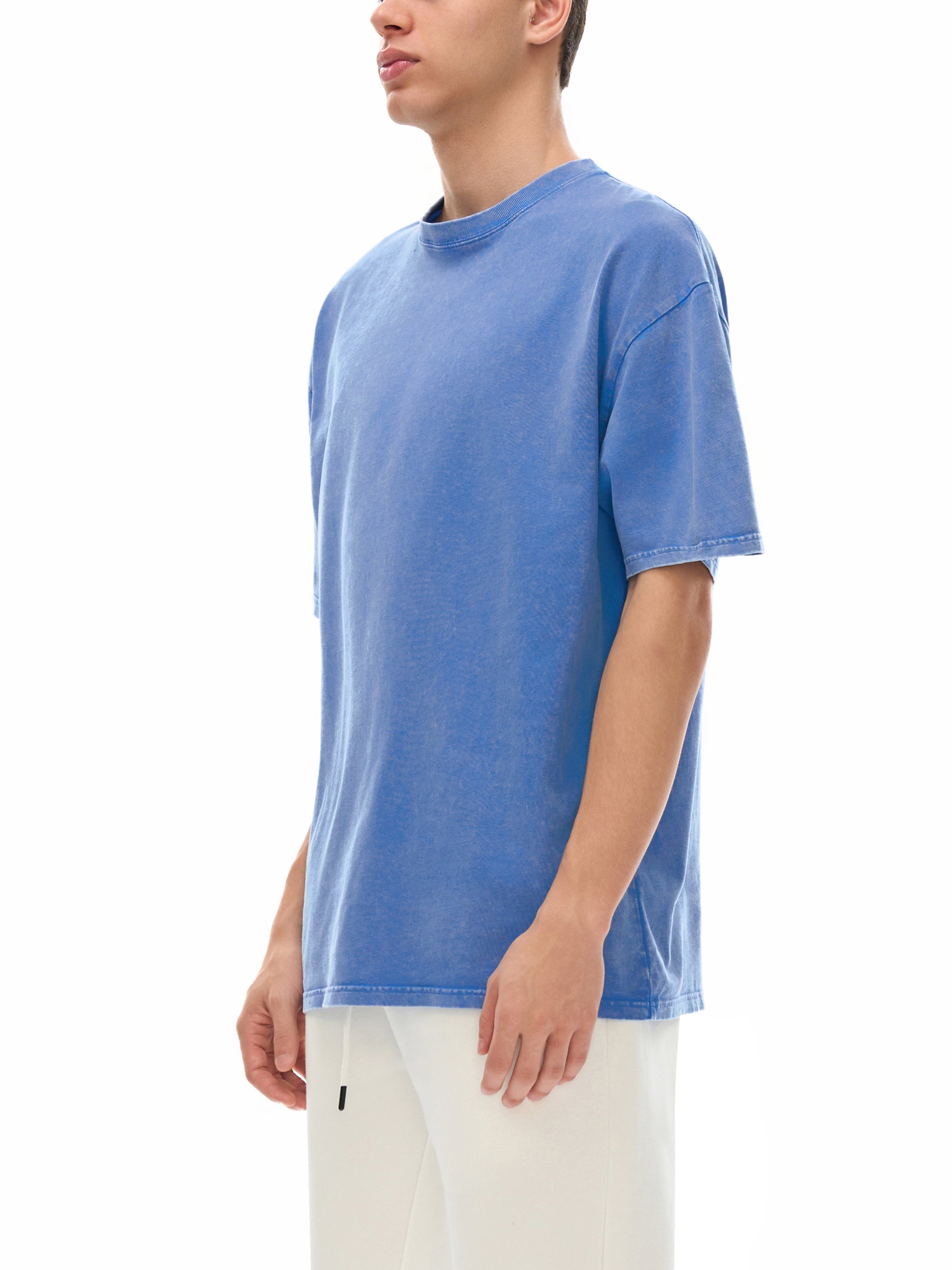 LODGE 33 AUGUSTA TEE - Grey Acid Wash