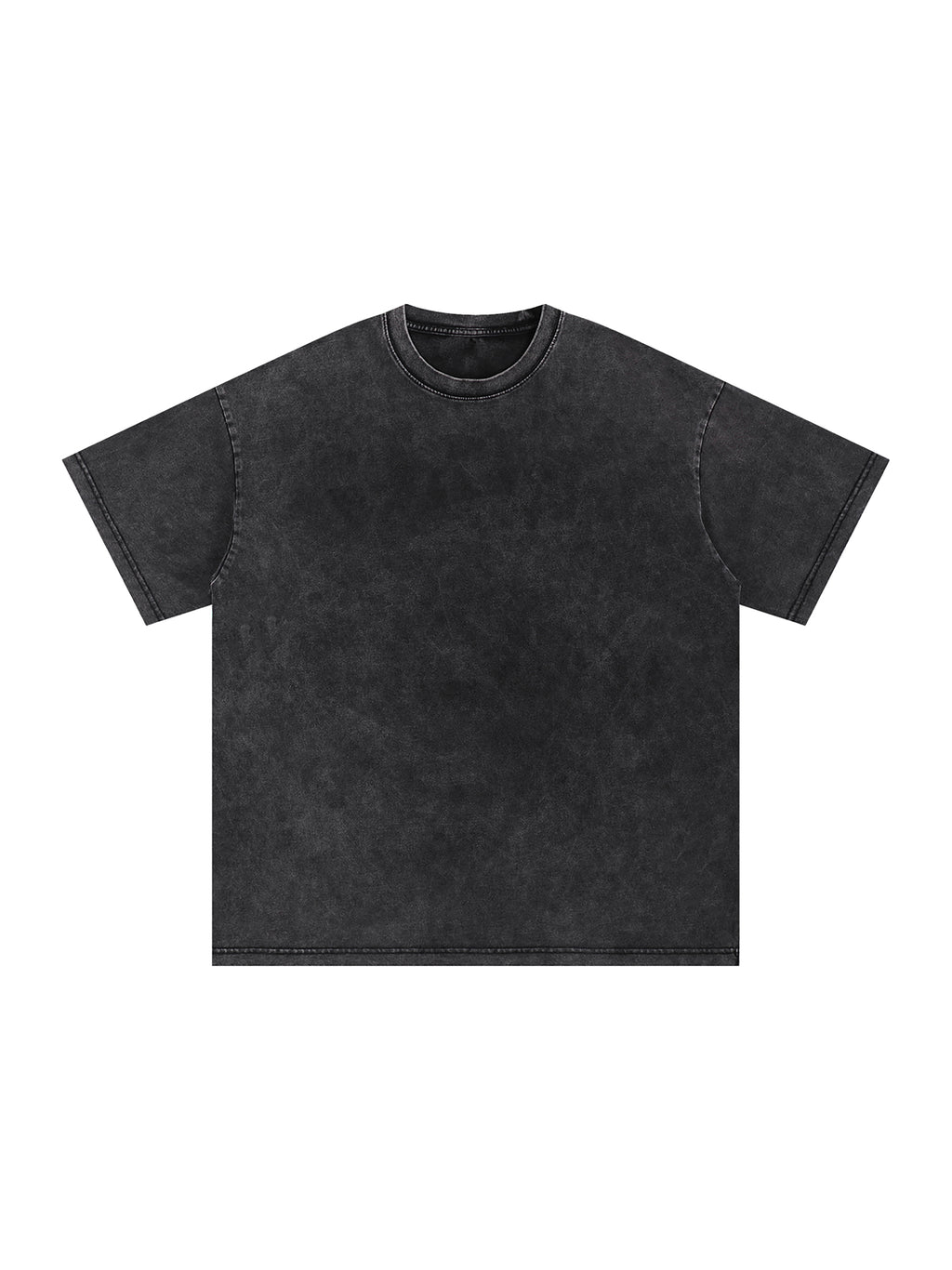 LODGE 33 AUGUSTA TEE - Grey Acid Wash